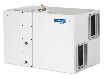 Приточно-вытяжная вентиляционная установка Komfovent Verso-R-2000-UV-CW или DX (SL/A)