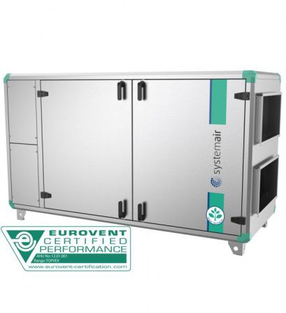Приточно-вытяжная вентиляционная установка Systemair Topvex SX/C04-R-CAV-S